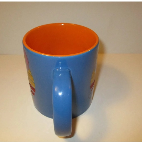 NEW Walt Disney Lilo And Stitch Glitter Mug 20 Ounce oz Coffee Tea Blue  Orange - Picture 2 of 4